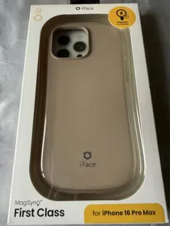 iFace MagSafe iPhone16Promax カフェラテ　☆新品☆