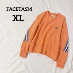 美品　ファセッタズム　オレンジトレーナー スウェット XL 芸能人愛用　大きめのサムネイル