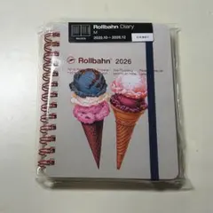 Rollbahn 2026 ダイアリー アメリカンスイーツM E アイスクリーム