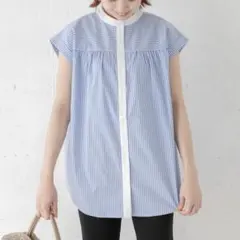 組曲 PURETE 半袖 ブラウス ストライプ 子供服 150cm | Mercari