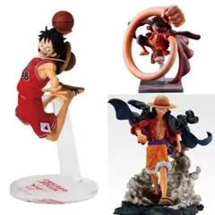 ワンピース ルフィ フィギュア 3体セット