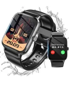 スマートウォッチ 腕時計 Bluetooth5.2通話機能 1.8インチ大画面