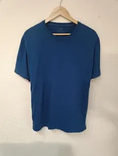 ナノ・ユニバース クルーネック Tシャツ ブルーのサムネイル