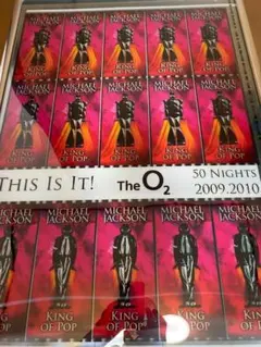 No.5 マイケルジャクソン This Is It 3Dチケットシート | Mercari