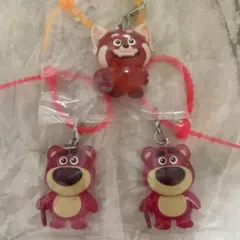 新品 トイストーリー ロッツォ レッサーパンダメイ ぷくちゃーむ ３個セット