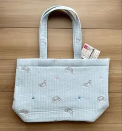 【新品】西松屋 イブルトートバッグ マザーズバッグ シナモロール ブルー Ｌのサムネイル