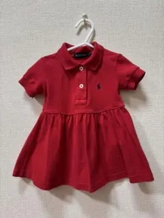 Ralph Lauren 赤いワンピース 70