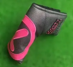SCOTTY CAMERON パター用ヘッドカバー ブラック/ピンク
