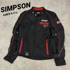 SIMSON 60周年記念メッシュバイクジャケット 黒/赤　size【Ｌ】 2026年最新】シンプソン メッシュジャケットの人気アイテム - メルカリ