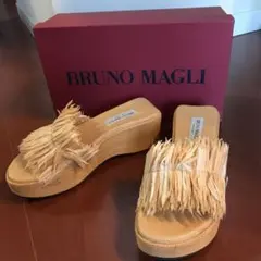 ブルーノマリ 藁のサンダル 34のサムネイル