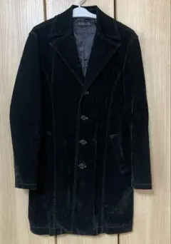 00s Morgan レーヨン ベロア ロングコートのサムネイル