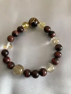 タイガーアイ ビーズブレスレット
