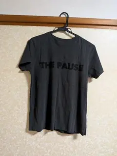 THE PAUSE ロゴTシャツ チャコールグレー フリーサイズのサムネイル