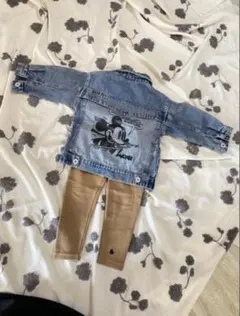 ミッキーマウス デニムジャケット 100cm