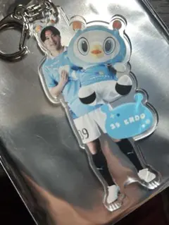 横浜FC 遠藤貴成 アクリルキーホルダーwithフリ丸