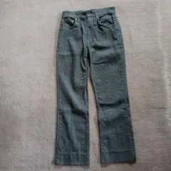 ZARA　グレーのストレート デニムパンツ　EUR 36
