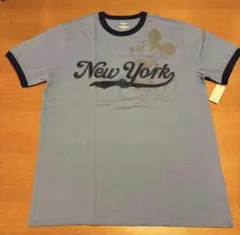 ディズニーストア　ミッキーマウス　リンガーTシャツ　Mのサムネイル
