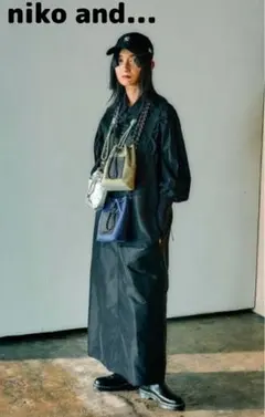 SALE niko and... タマムシバルーンマキシジャンパースカート 新品