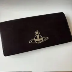 ヴィヴィアンウエストウッド 長財布 黒　正規品