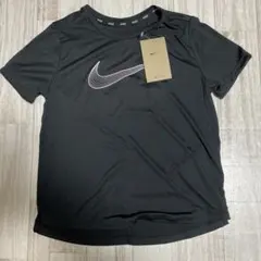 NIKE　ナイキ　スポーツTシャツ　半袖　150　M　黒　新品　ピンク　ガールズ