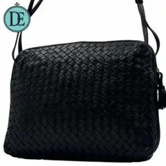 【良品】BOTTEGA VENETA ショルダーバッグ イントレチャート レザー