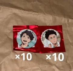 ハイキュー 及川徹 岩泉一 缶バッジ 極楽湯 20点