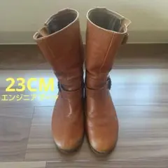 ミオノティス ソフトエンジニアブーツ 407M CA キャメル36(23センチ)