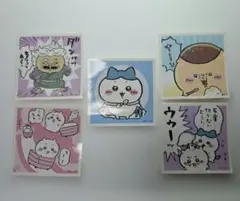 ちいかわ ハチワレ くりまんじゅう シール 5枚セット