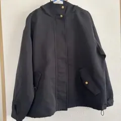 GU ブラック マウンテンパーカー L