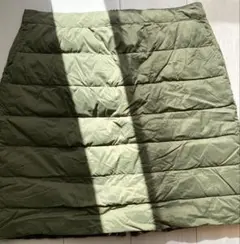 ダウン 巻きスカート