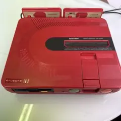 シャープ ツインファミコン 本体 AN-500R