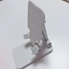 スマホスタンド　ホワイト　白