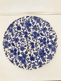 【新品・未使用】Burleigh ビクトリアンチンツ 19cmプレート　2枚組 ☆Burleigh バーレイ☆「ヴィクトリアン・チンツ」19cm プレートペア