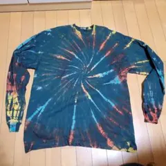 SHANGRI-LA タイダイ 長袖Tシャツ Lサイズ