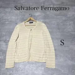 Salvatore Ferragamo ヴァラボタン 長袖 ニット カーディガンのサムネイル