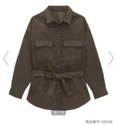 GU コーデュロイベルデッドオーバーサイズシャツ 新品