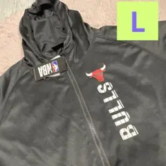 NBA シカゴブルズ　アクティブ ジャケット 速乾 水陸　L 黒