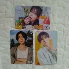 FAM トレカ3種セット（橋本将生、菊池風磨）