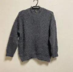 FOREVER 21 グレー 長袖セーター L