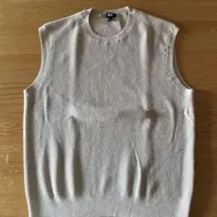 ユニクロ　クルーネックベスト　メンズLサイズ