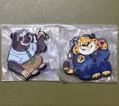 でふぉラバ！ズートピア2キーホルダー　フラッシュ　クロウハウザー　隠れミッキー