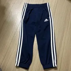 アディダス　adidas ジャージ　下　110 ネイビー
