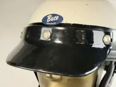 Buco オリジナルバイザー クリアブルー ブコ ハーフ ビンテージ