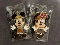 ディズニーリゾート　ジャングルカーニバル ミッキー　ミニー　チャーム