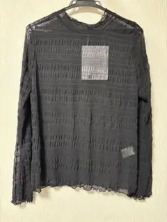 新品未使用しまむらHK WORKS LONDON ハイネックシアーカットソーLL