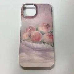 iPhone13 ケース　　Madison de muse ルノワール　桃