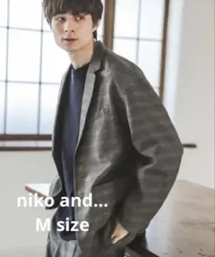 niko and... カジュアルセットアップ　スーツ　春夏用　Mサイズ