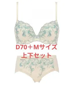 新品　天使のブラ　スリムライン　極上ライト　634 上下