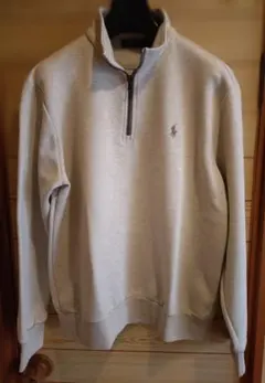 POLO RALPH LAUREN 長袖クォータージップ スウェットシャツ