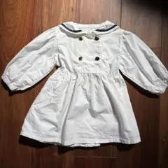 アプレレクール セーラー襟ワンピース 90cm